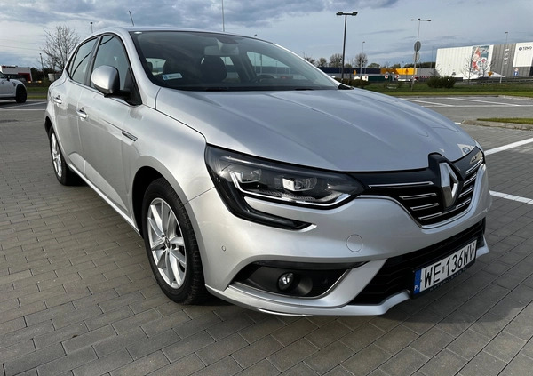 Renault Megane cena 65000 przebieg: 72135, rok produkcji 2019 z Wyszogród małe 407